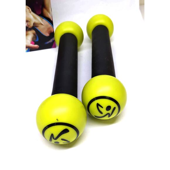 ZUMBA "Exhilarate" 5 DVD and Toning Stick Program Workout Set - Gently Used - Picture 5 of 9